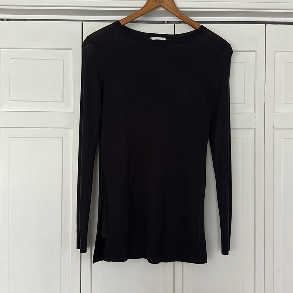 Light weight navy sweater